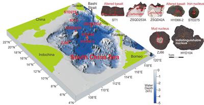 Nano-mineralogy and growth environment of Fe-Mn polymetallic crusts and nodules from the South China Sea